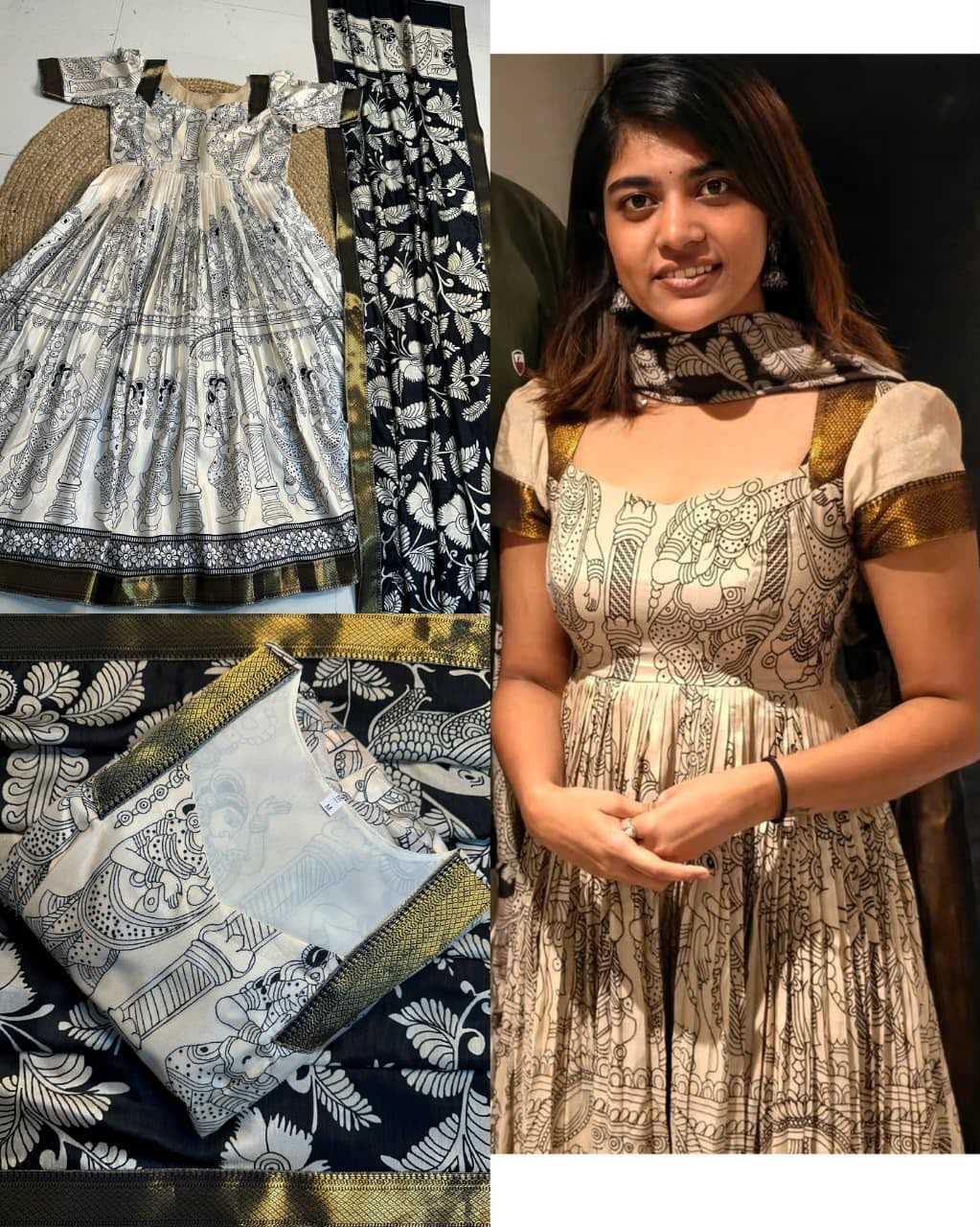 YNF Wholesale Soft Cotton Silk Fancy Gowns  | Surat Manufacturer