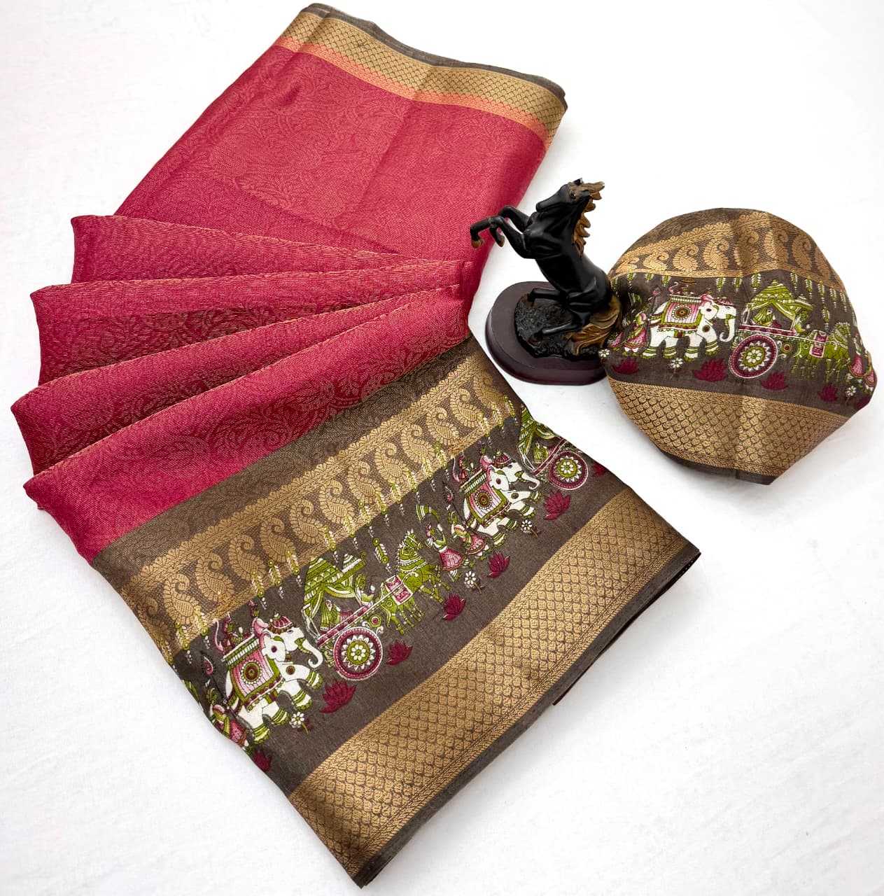YNF Wholesale Silk Zari Border Sarees  | Surat Manufacturer