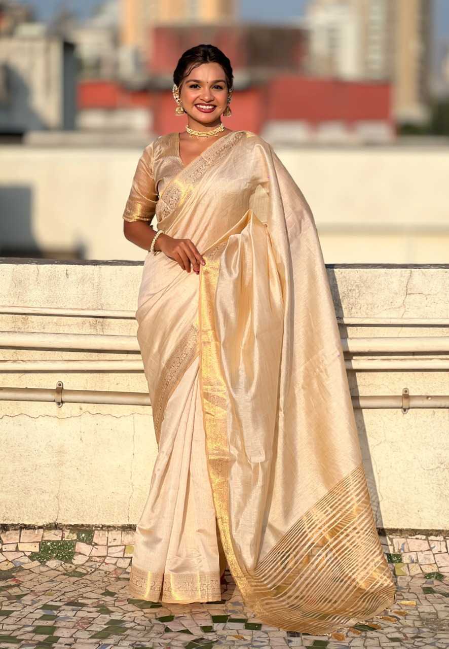YNF Wholesale Tussar Silk Traditional Sarees  | Surat Manufacturer