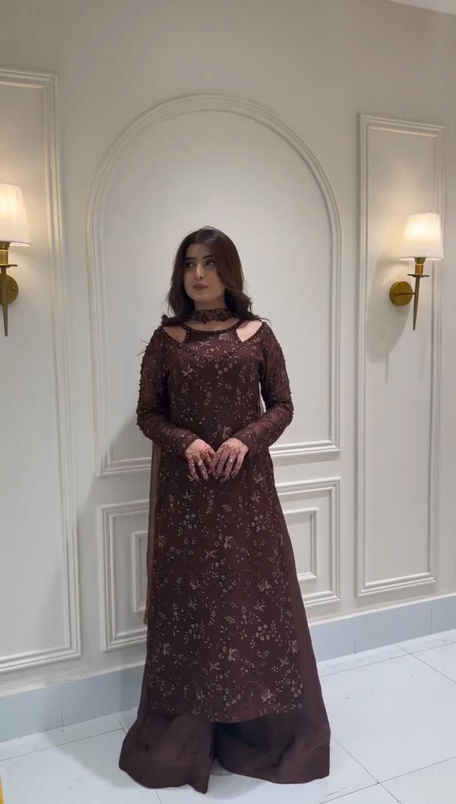 YNF Wholesale Faux Georgette Festive Kurtis  | Surat Manufacturer