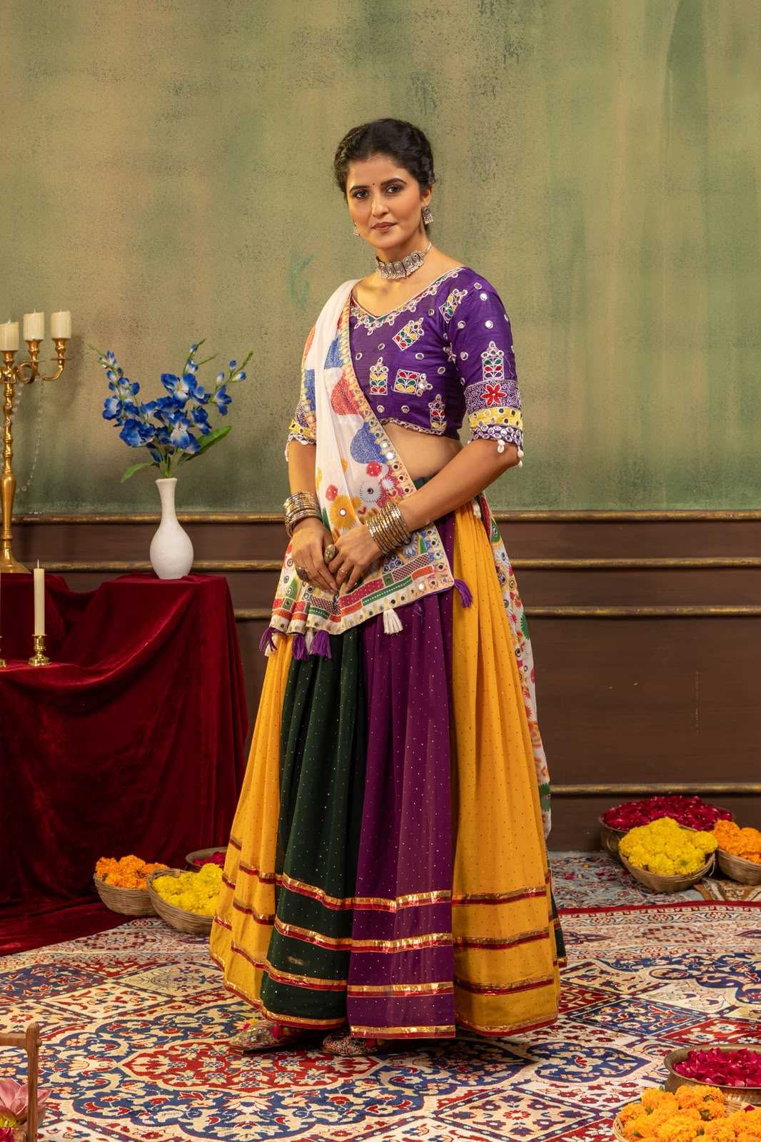 YNF Wholesale Faux Georgette Georgette Lehenga  | Surat Manufacturer