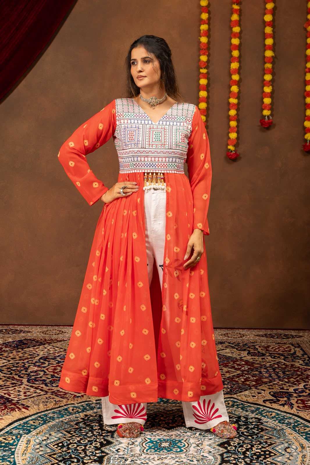 YNF Wholesale Faux Georgette Embroidery Suits  | Surat Manufacturer