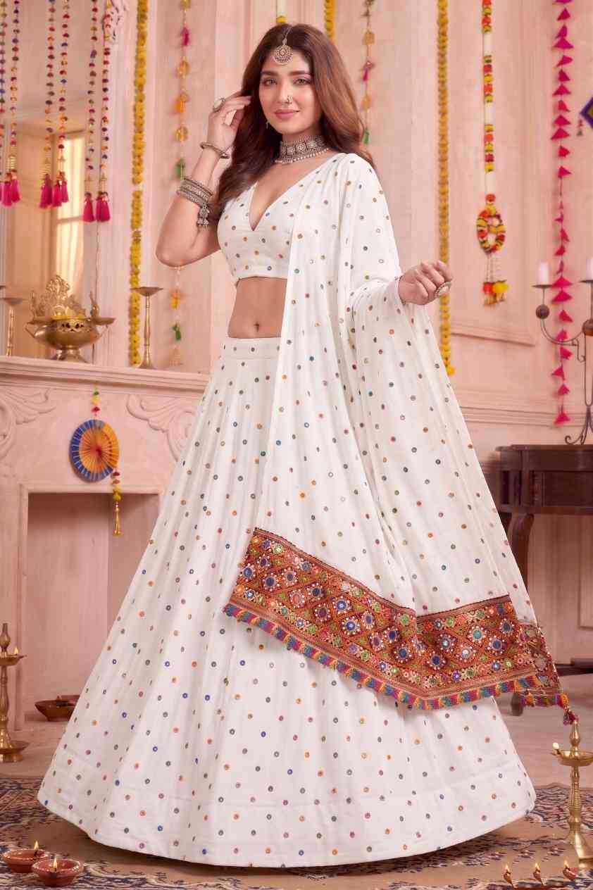 YNF Wholesale Heavy Rayon Embroidered Lehenga  | Surat Manufacturer