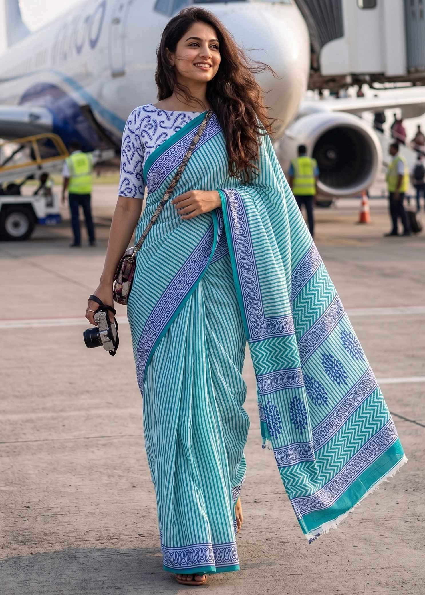YNF Wholesale Cotton Fancy Sarees  | Surat Manufacturer
