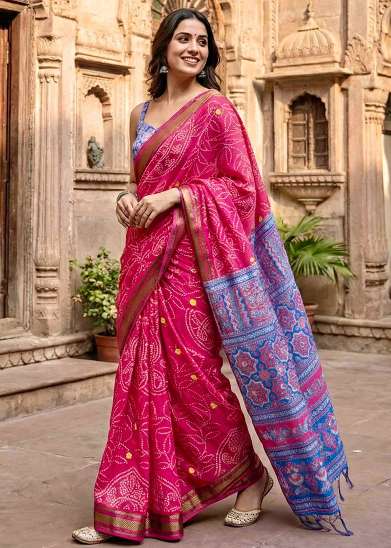 YNF Wholesale Cotton Printed Sarees RIN229 Rangt | Surat Manufacturer 1