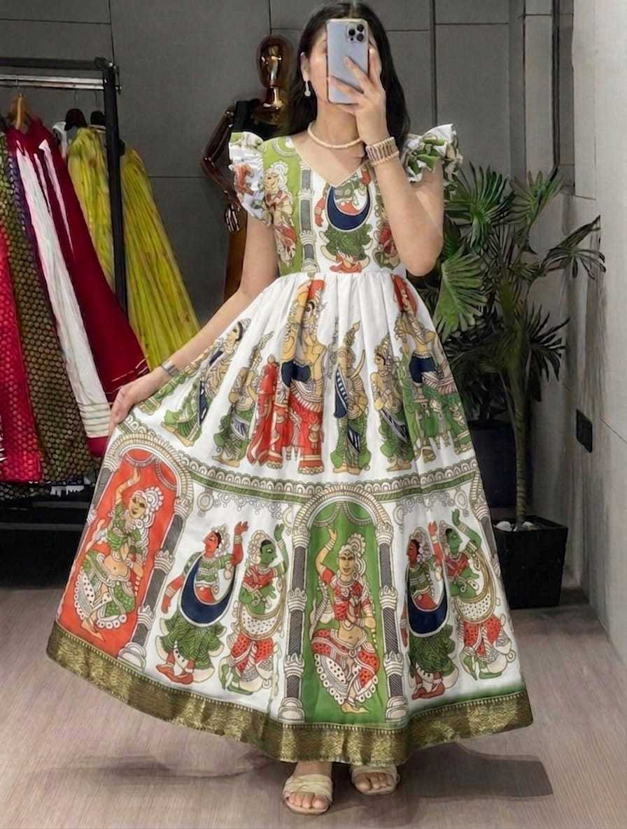 YNF Wholesale Cotton Designer Dresses  | Surat Manufacturer