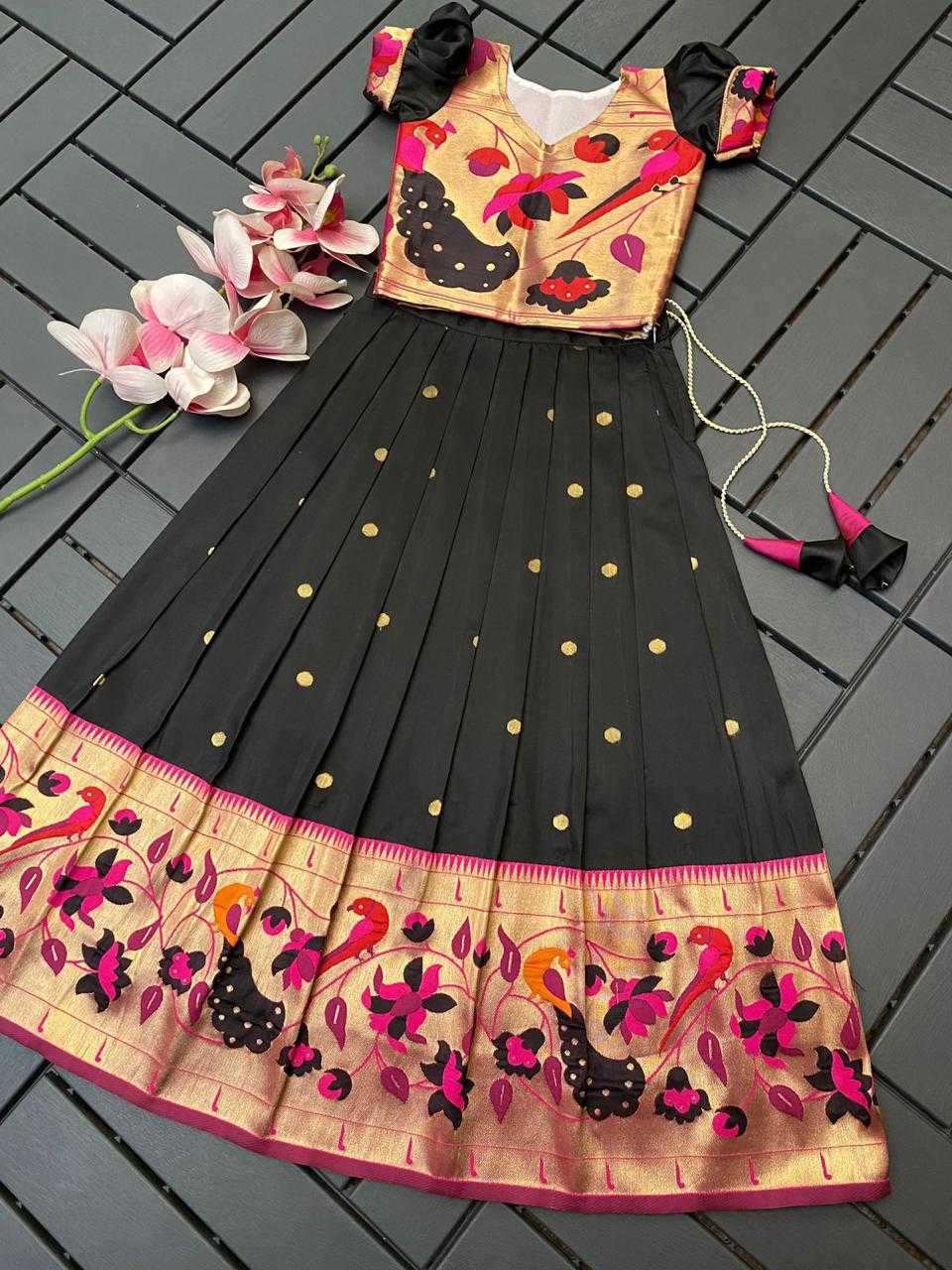 YNF Wholesale Cotton Kids Lehenga  | Surat Manufacturer