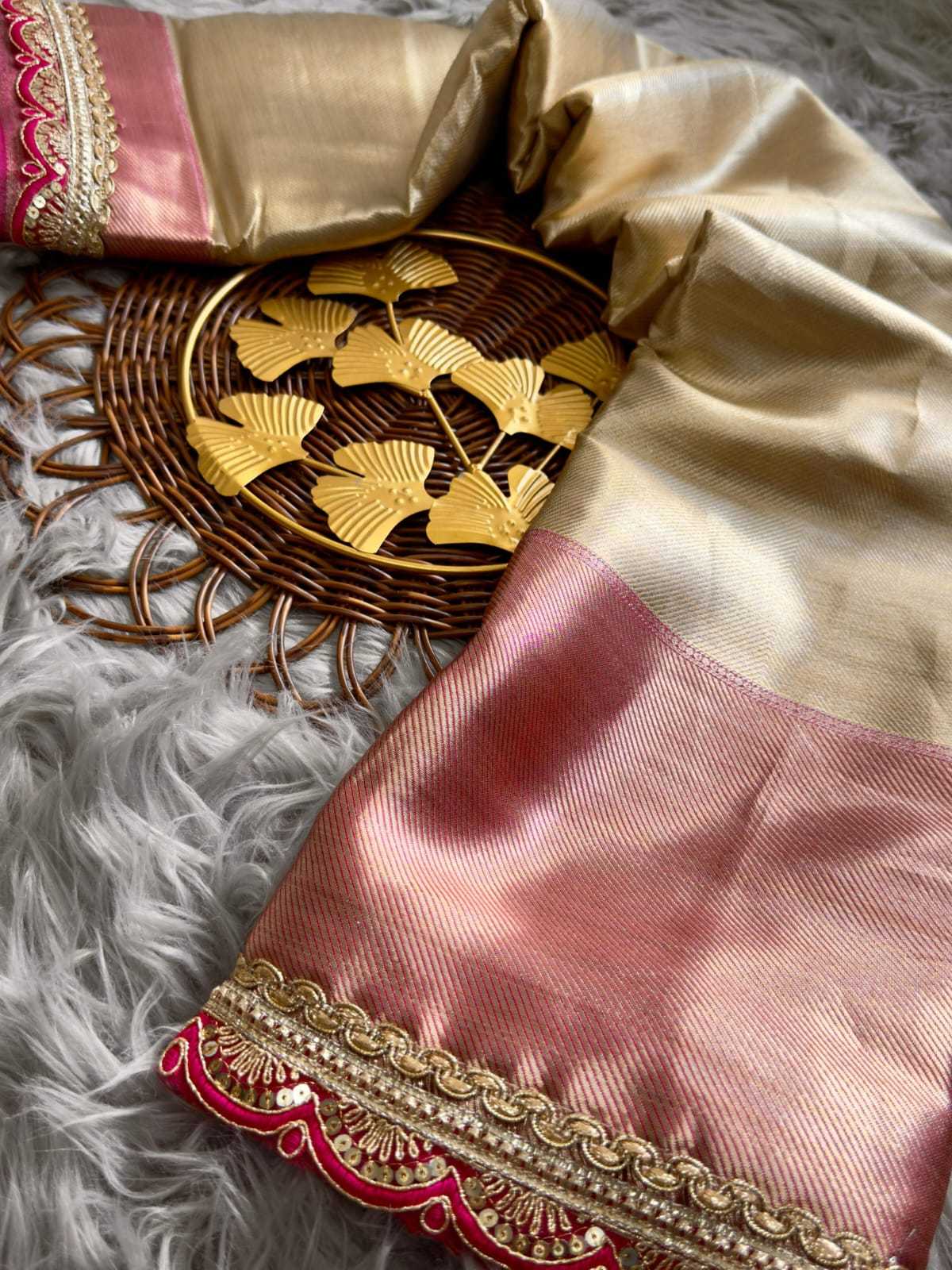 YNF Wholesale Tissue Silk Soft Silk Sarees | Surat Manufacturer