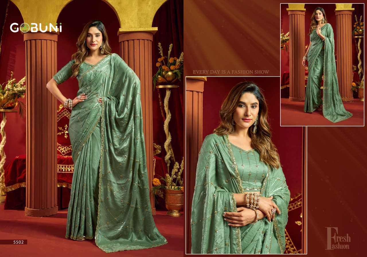 YNF Wholesale Velvet Ready To Wear Sarees KESH113 5501 | Surat Manufacturer