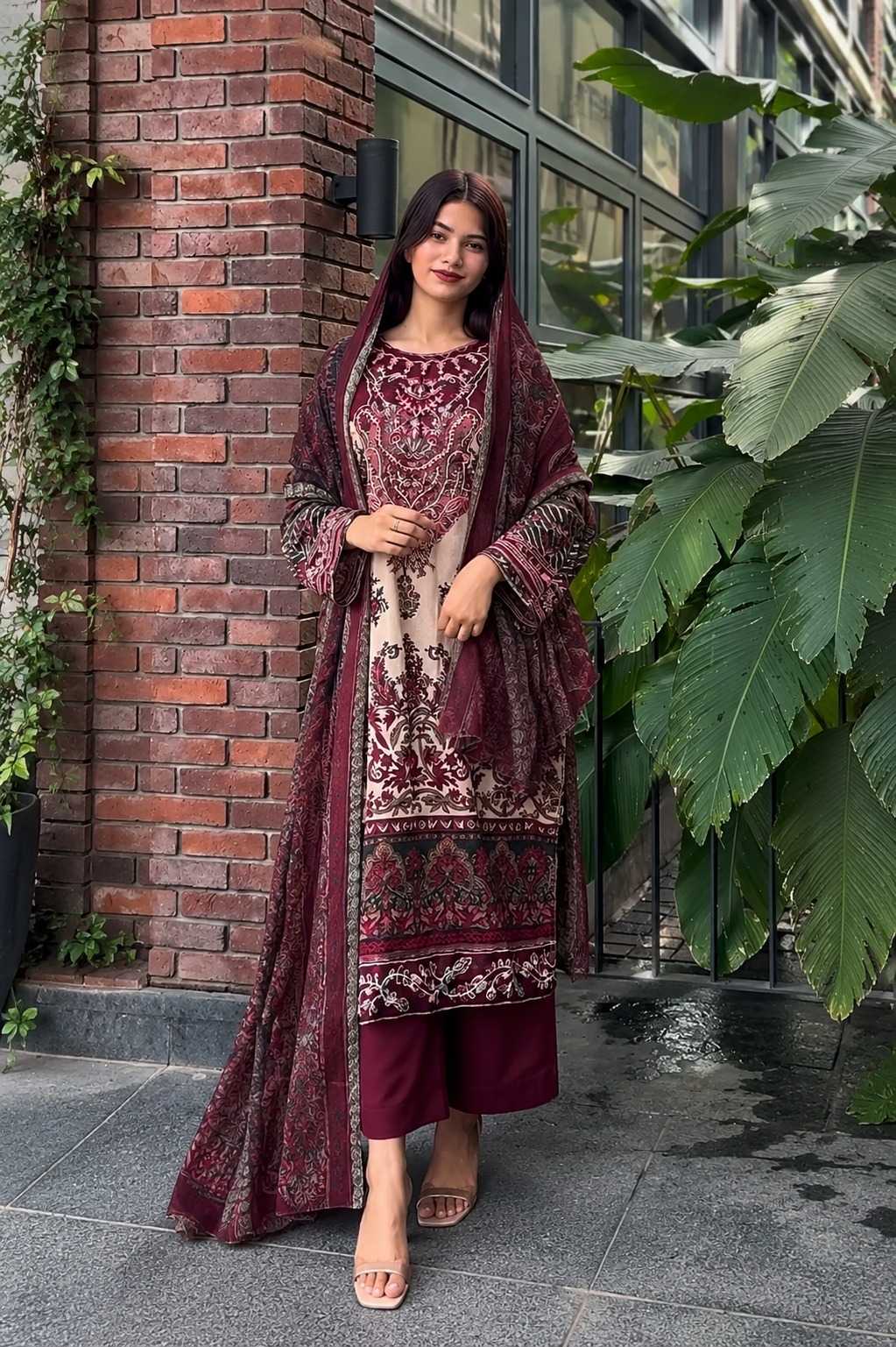YNF Wholesale Cotton Printed Suits KESH129 085 | Surat Manufacturer