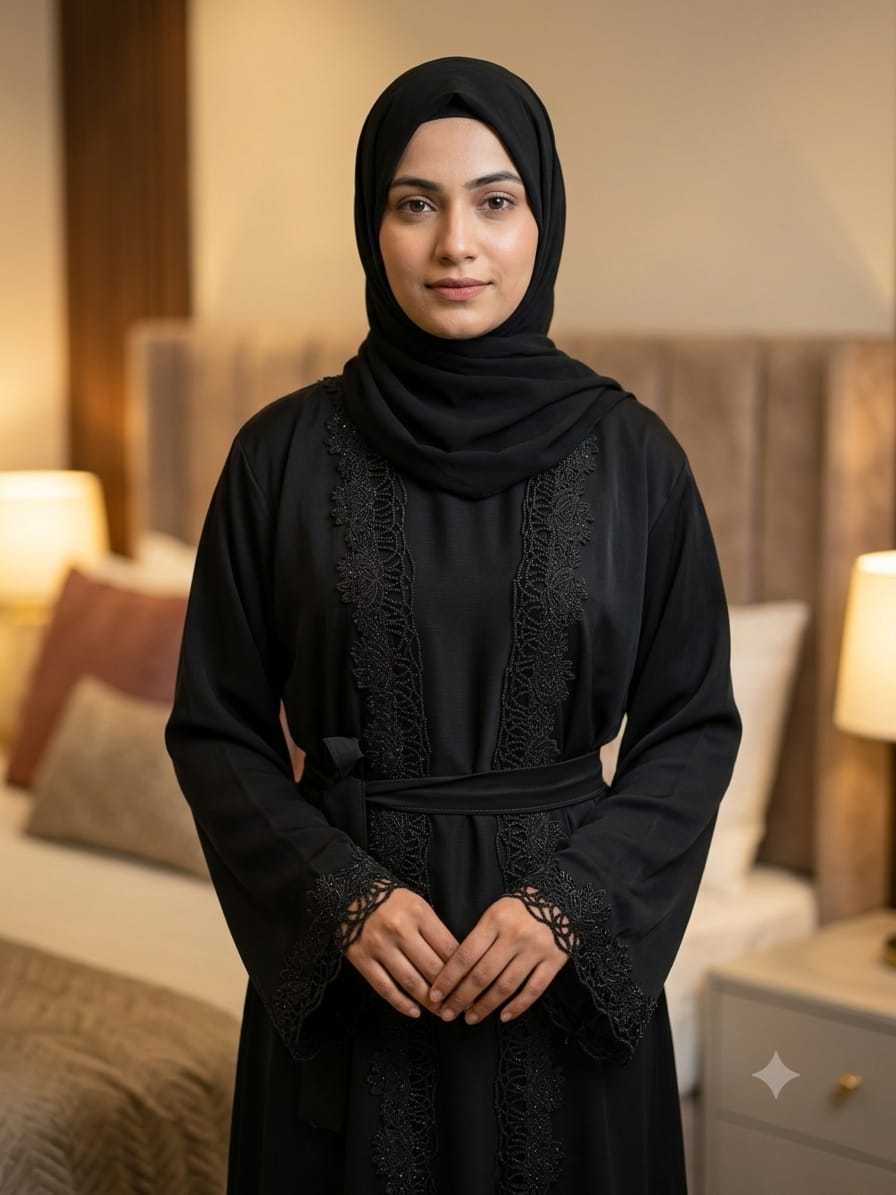 YNF Wholesale Fancy Abaya KESH133 Yasmin | Surat Manufacturer