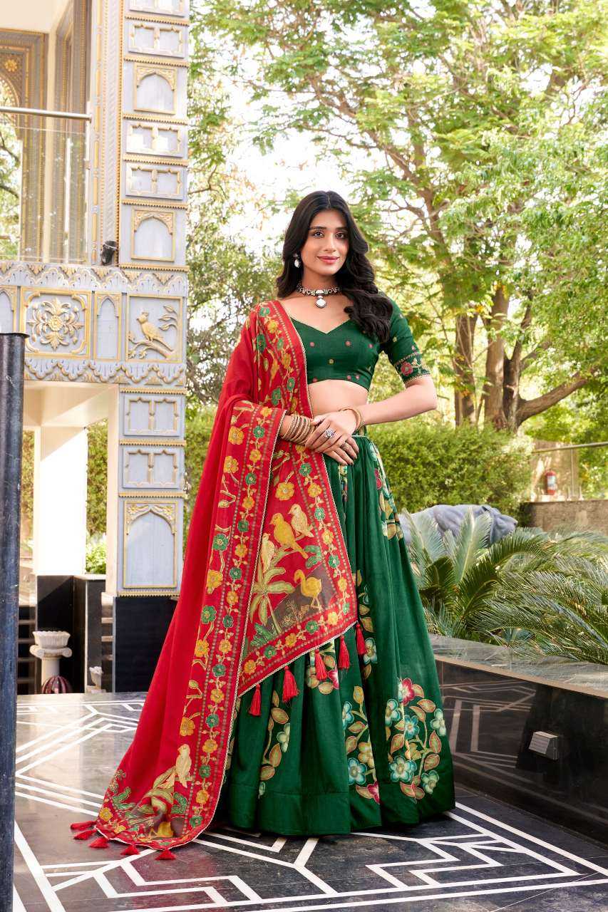 YNF Wholesale Tussar Silk Silk Lehenga KESH134 1239 | Surat Manufacturer