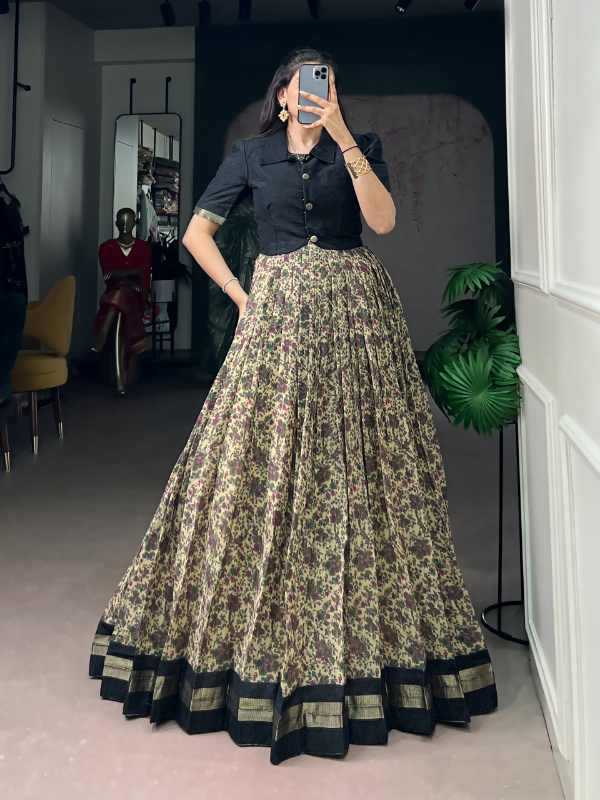 YNF Wholesale Viscose Chanderi Designer Dresses KESH134 5011 | Surat Manufacturer