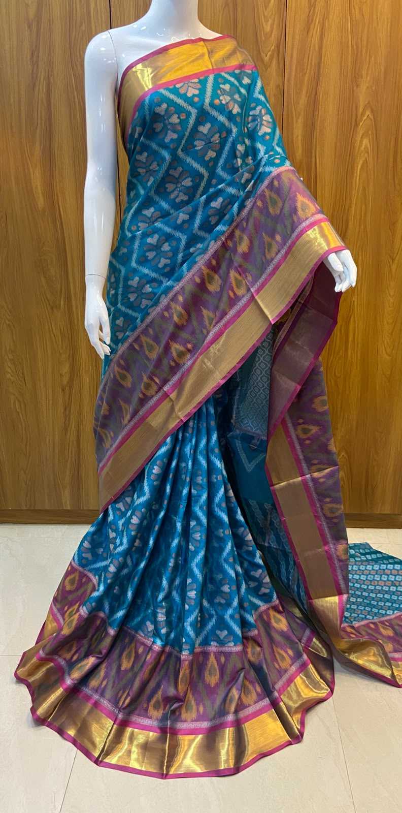 YNF Wholesale Patola Silk Party Wear Sarees KESH140 Jayanvitha | Surat Manufacturer