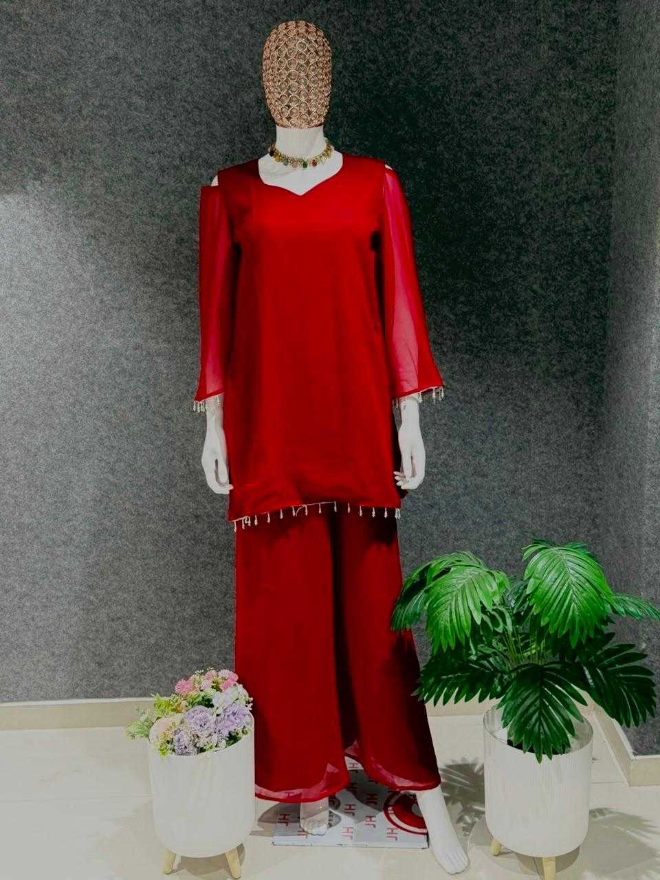 YNF Wholesale Georgette Party Wear Kurtis KESH144 Wear | Surat Manufacturer