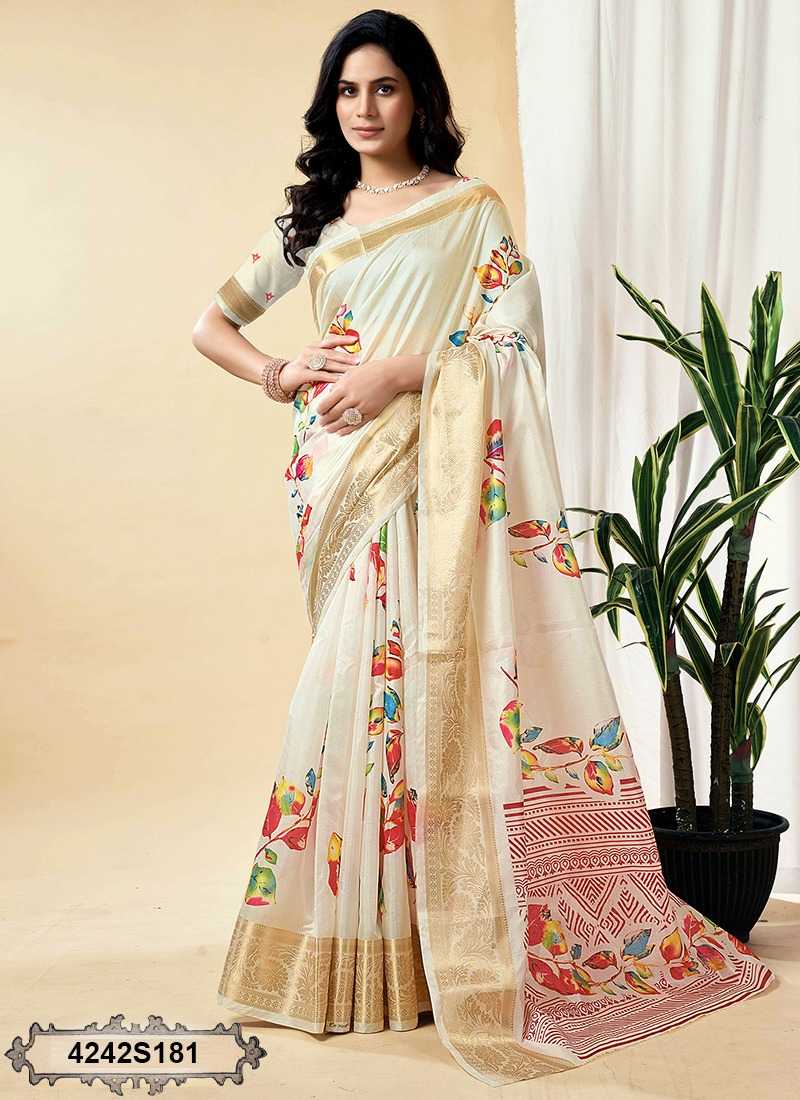 YNF Wholesale Jacquard Ready To Wear Sarees KESH179 Brinda | Surat Manufacturer
