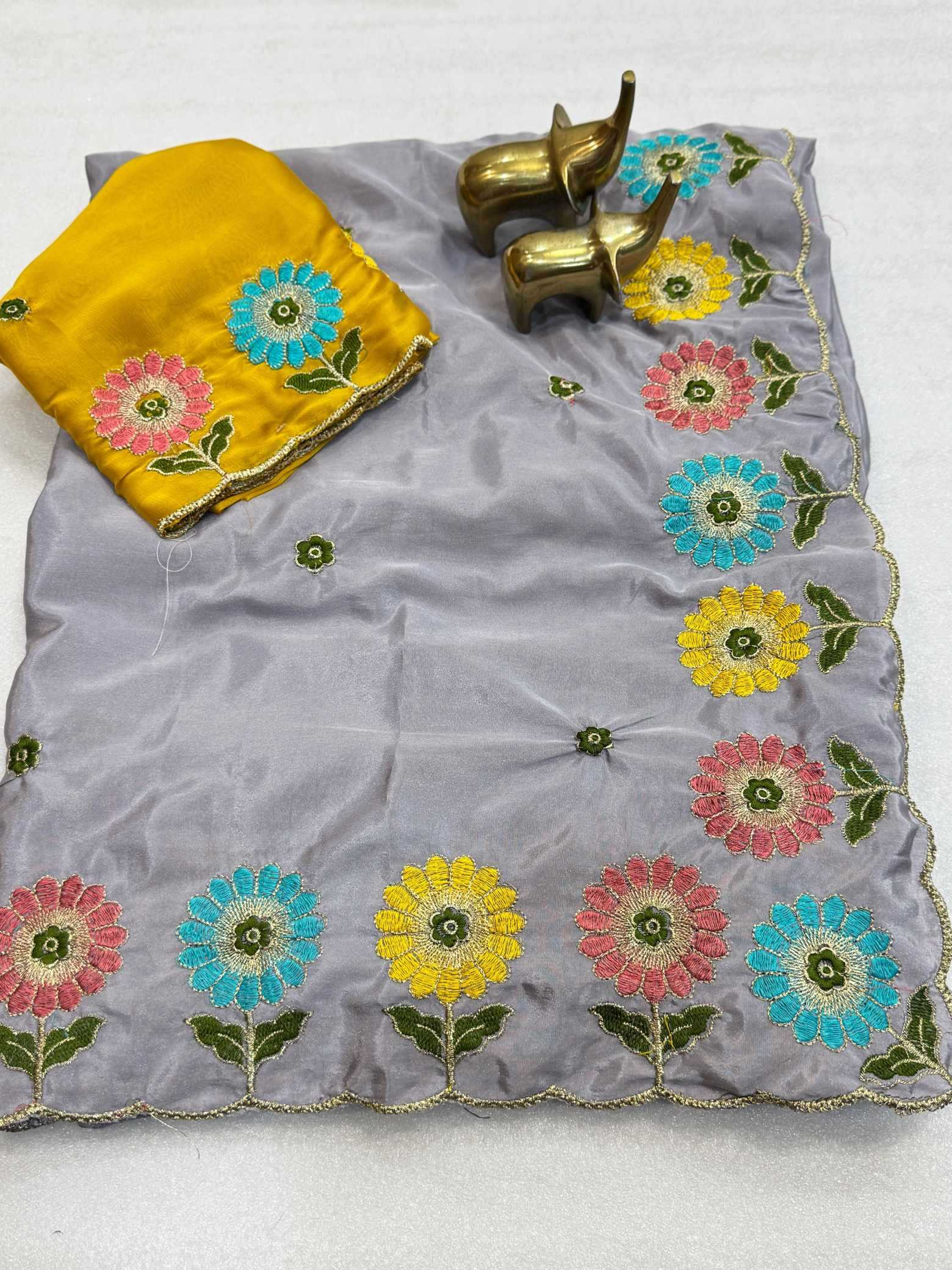 YNF Wholesale Crepe Silk Crepe Silk Saree KESH187 Chhavi | Surat Manufacturer