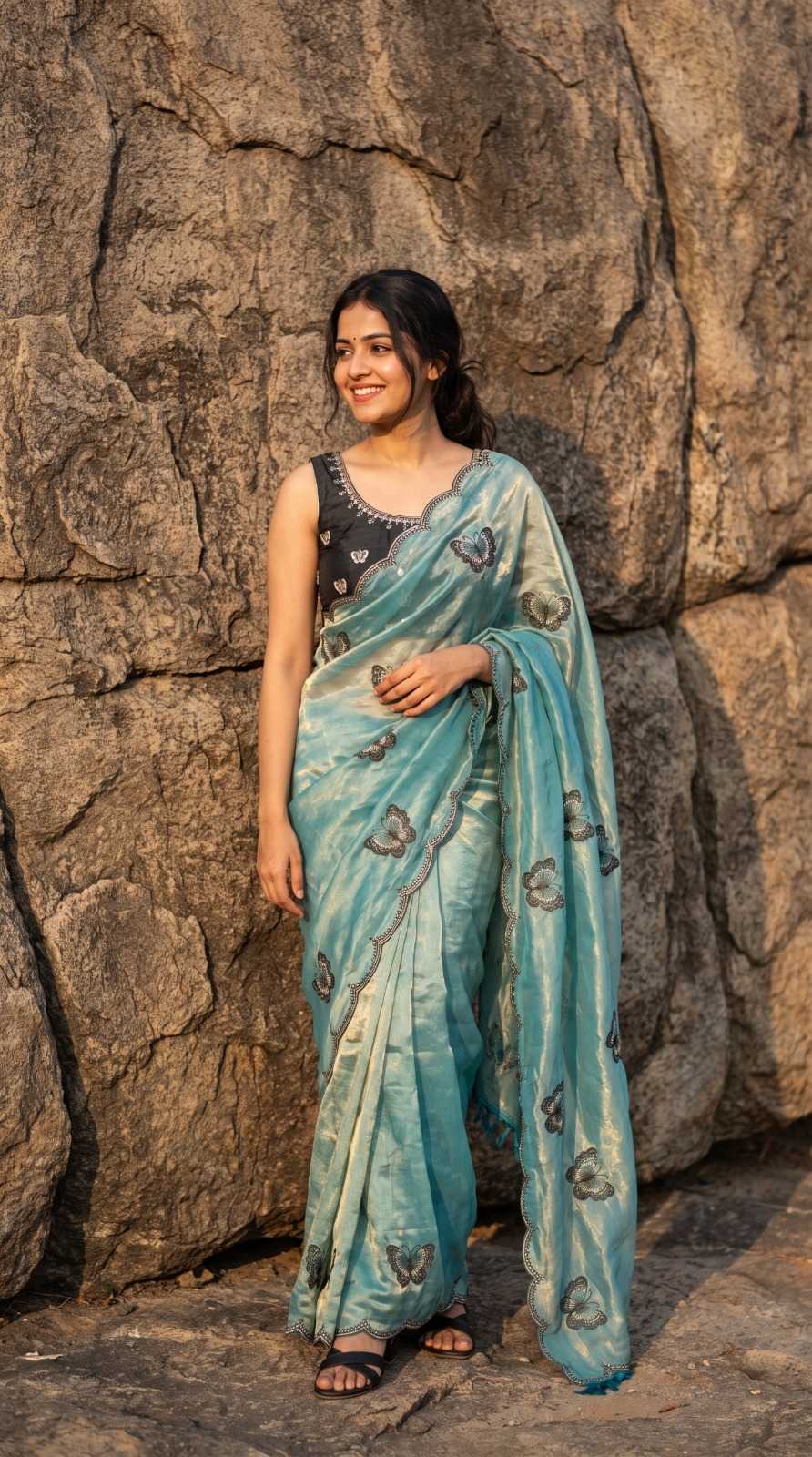 YNF Wholesale Satin Fancy Sarees KESH202 40 | Surat Manufacturer