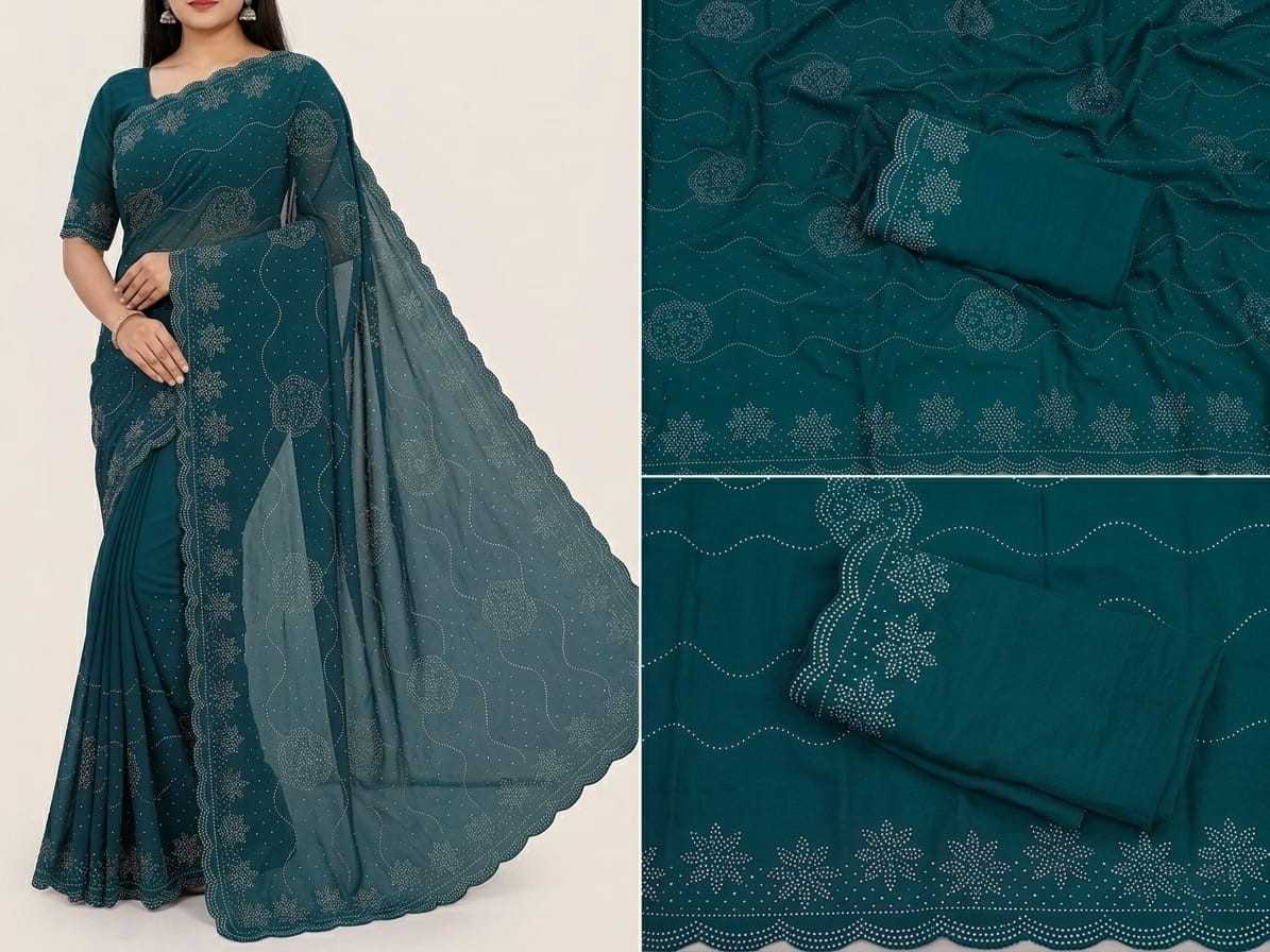 YNF Wholesale Soft Vichitra Designer Sarees KESH202 8 | Surat Manufacturer