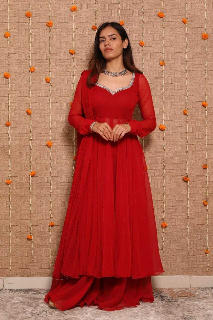 YNF Wholesale Faux Georgette Palazzo Suit KESH222 281 | Surat Manufacturer