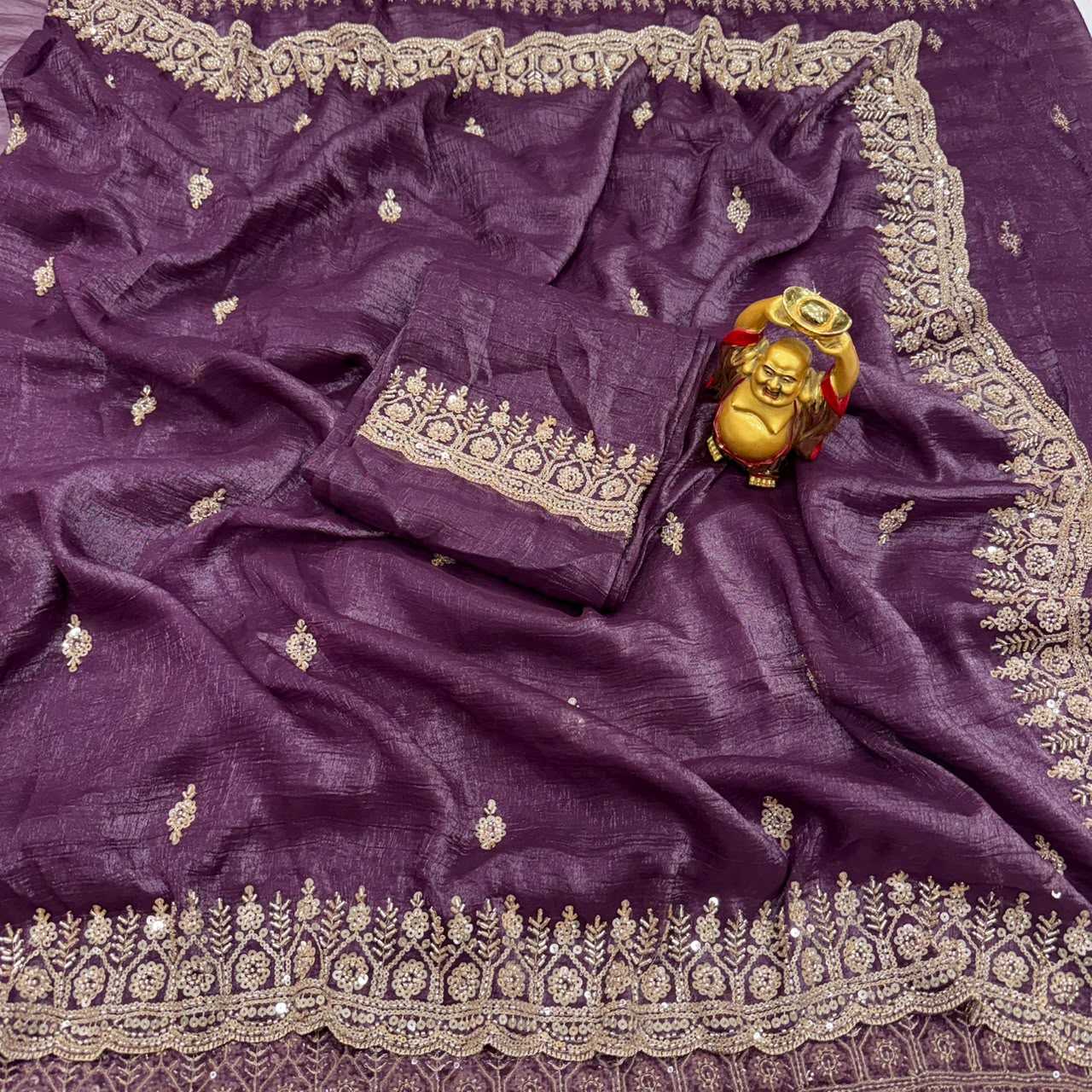YNF Wholesale Crunchi Party Wear Sarees KESH486 Grand | Surat Manufacturer