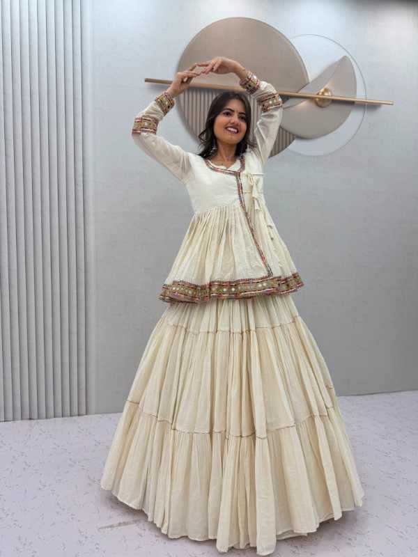 YNF Wholesale Pure Cotton Embroidered Lehenga KESH496 596 | Surat Manufacturer
