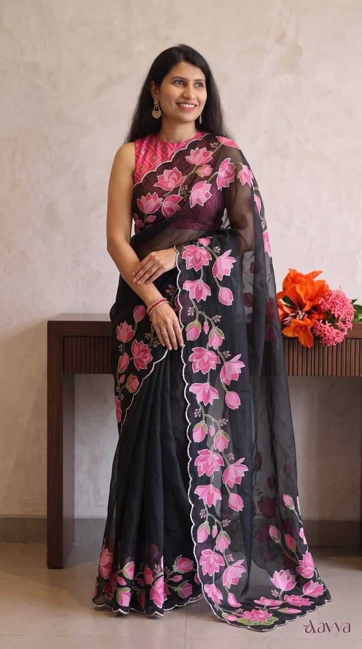 YNF Wholesale Georgette Fancy Sarees KESH518 4521 | Surat Manufacturer