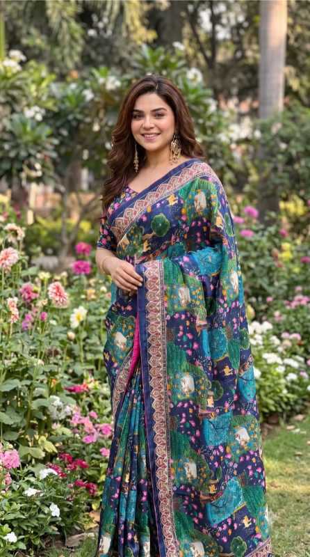 YNF Wholesale Chinon Silk Designer Sarees KESH518 4526 | Surat Manufacturer