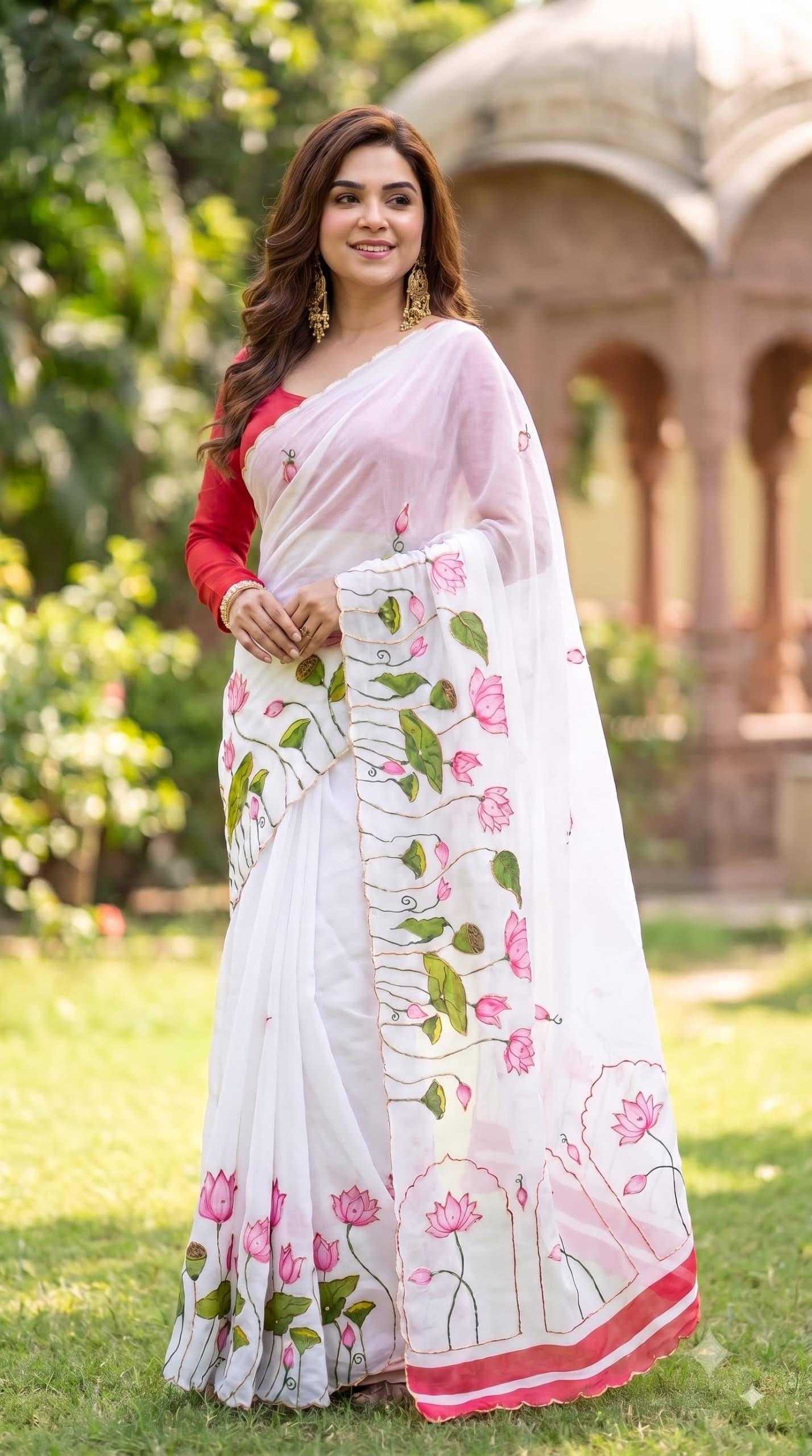 YNF Wholesale Georgette Printed Sarees KESH518 4528 | Surat Manufacturer