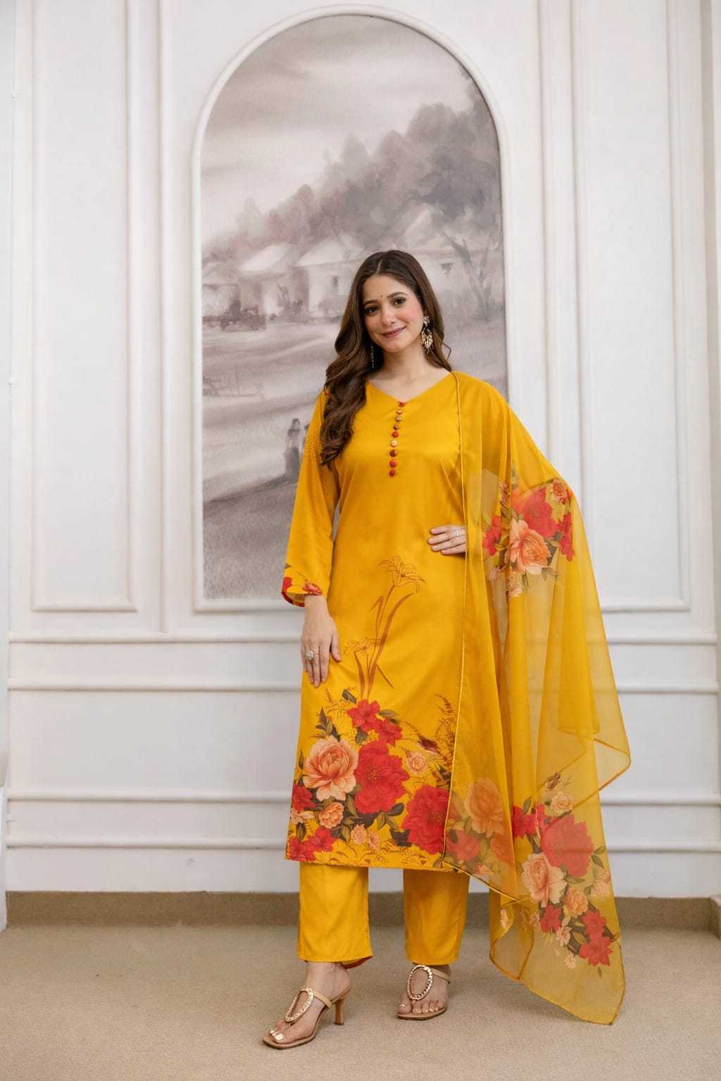 YNF Wholesale Assam Silk Festive Kurtis KESH529 JULI | Surat Manufacturer