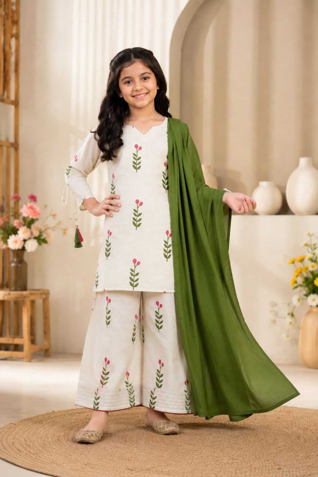 YNF Wholesale Cotton Kids Top & Pant KESH539 018 | Surat Manufacturer