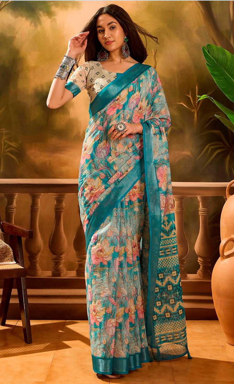 YNF Wholesale Cotton Traditional Sarees KESH553 123 | Surat Manufacturer