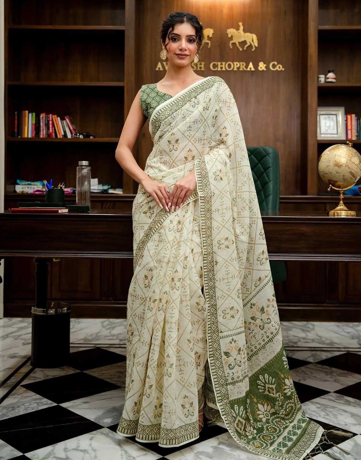 YNF Wholesale Cotton Party Wear Sarees KESH553 164 | Surat Manufacturer