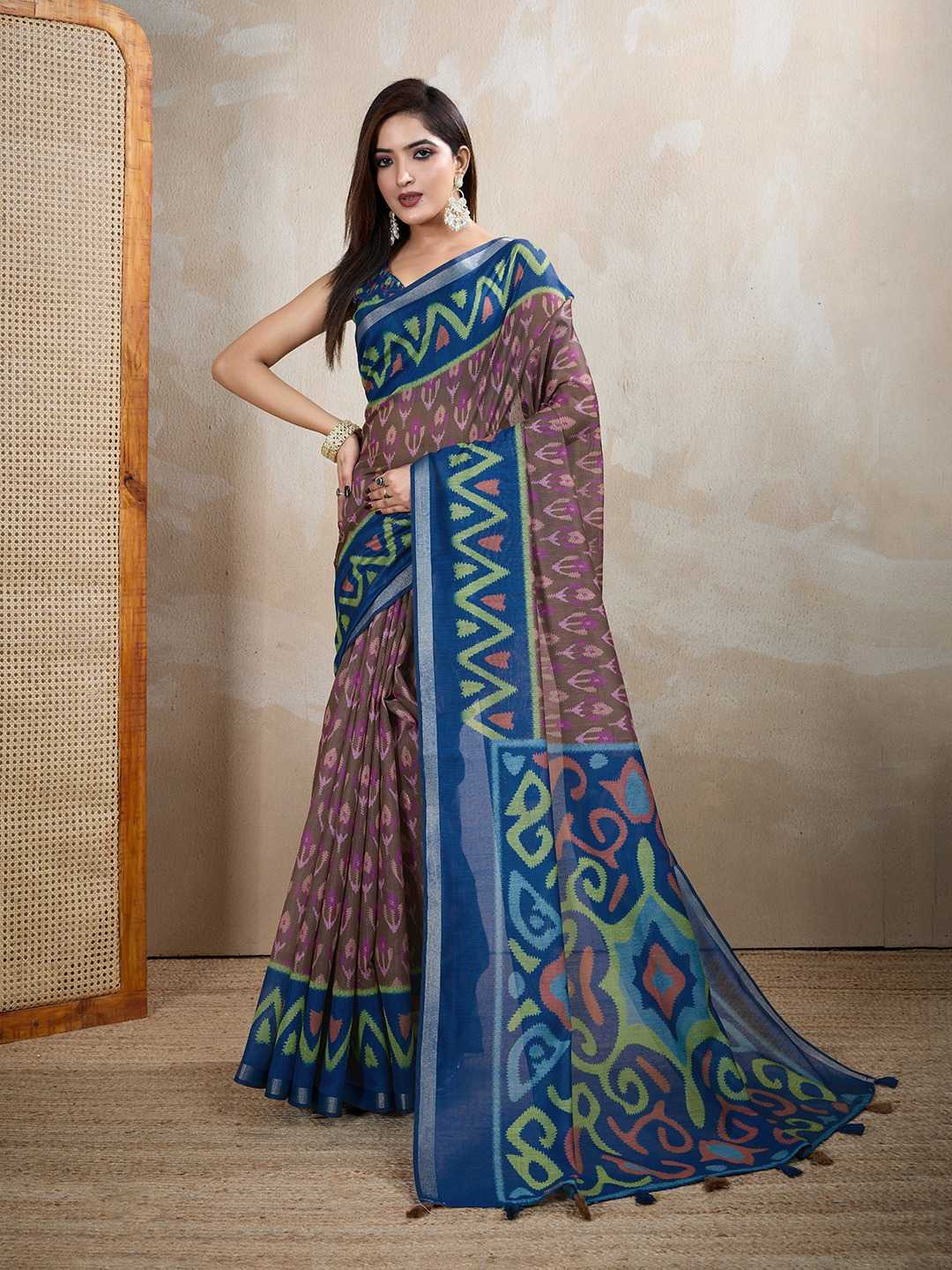 YNF Wholesale Chanderi Cotton Cotton Sarees KESH553 Bhavanshi | Surat Manufacturer