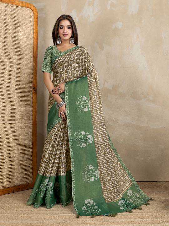 YNF Wholesale Cotton Fancy Sarees KESH553 Chayanika | Surat Manufacturer