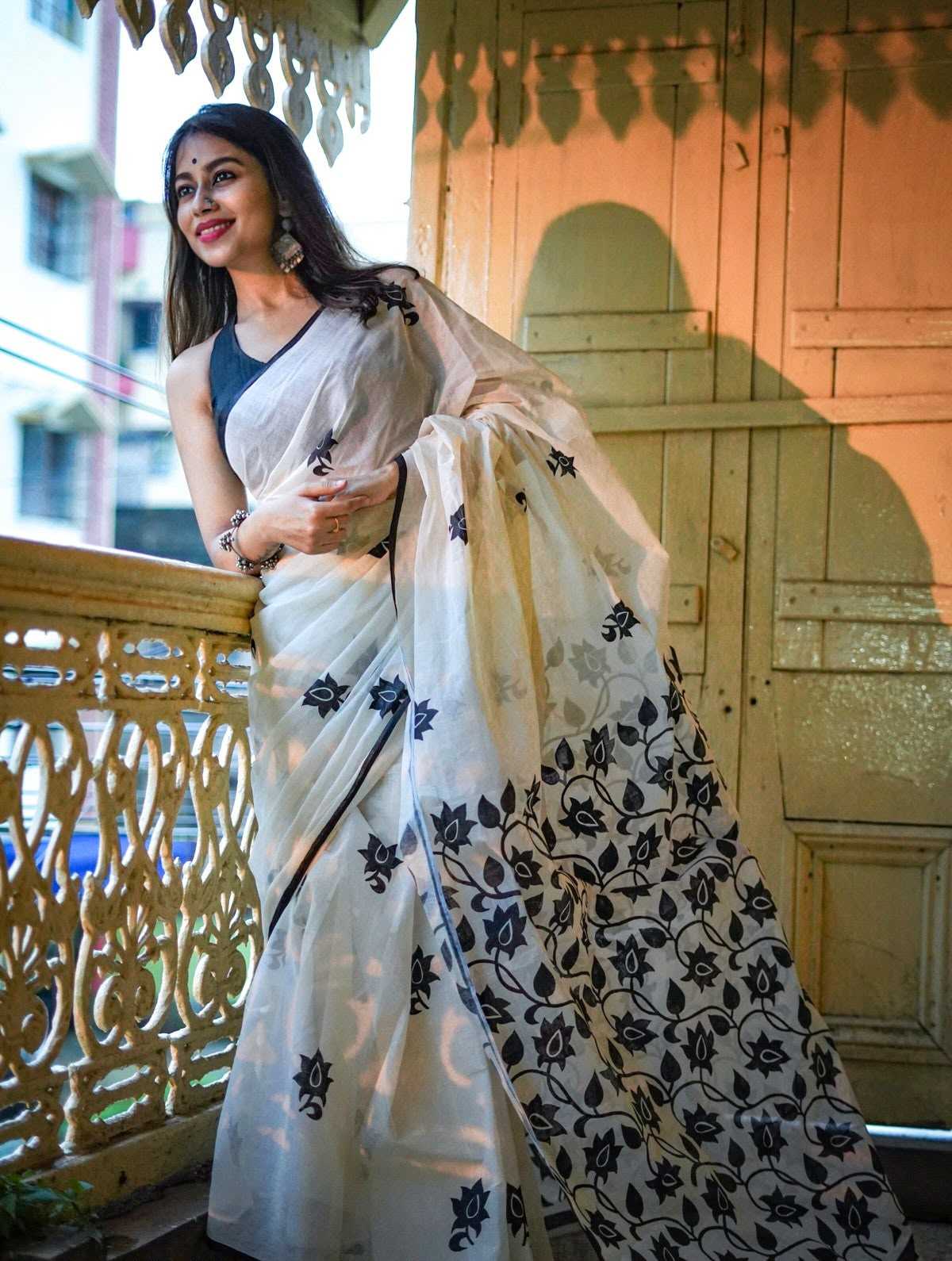 YNF Wholesale Cotton Printed Sarees KESH556 368 | Surat Manufacturer