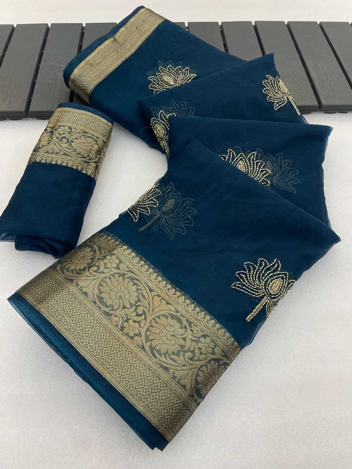YNF Wholesale Jacquard Sequence Sarees KESH577 Val Kamal | Surat Manufacturer