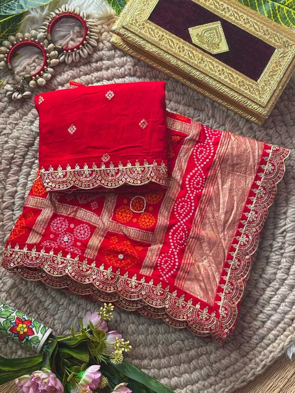YNF Wholesale Viscose Georgette Sarees KESH589 Neelam | Surat Manufacturer