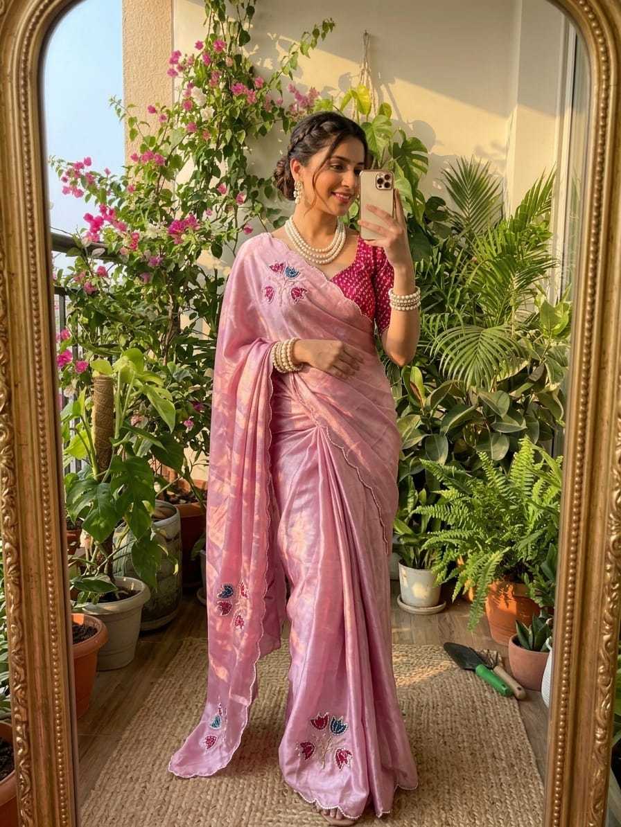 YNF Wholesale Chinon Silk Designer Sarees KESH589 Pankhi | Surat Manufacturer