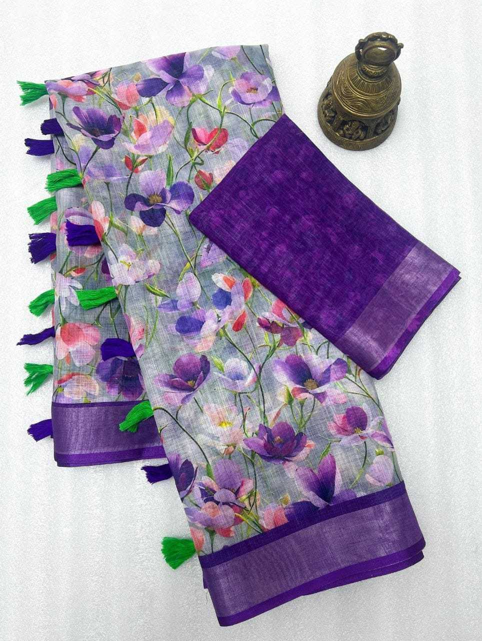 YNF Wholesale Linen Designer Sarees KESH605 465 | Surat Manufacturer