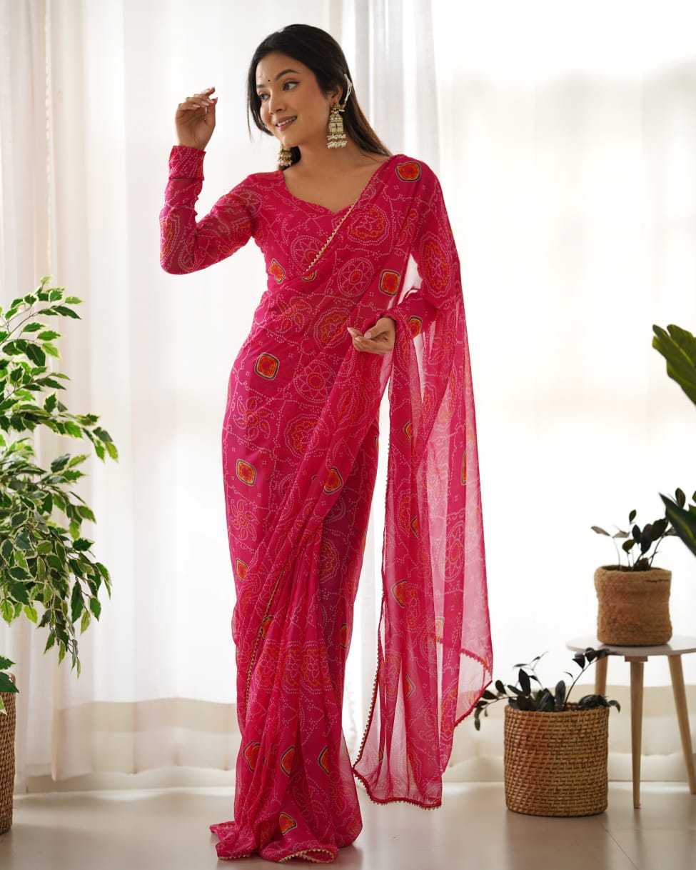 YNF Wholesale Georgette Ready To Wear Sarees KESH606 333 | Surat Manufacturer