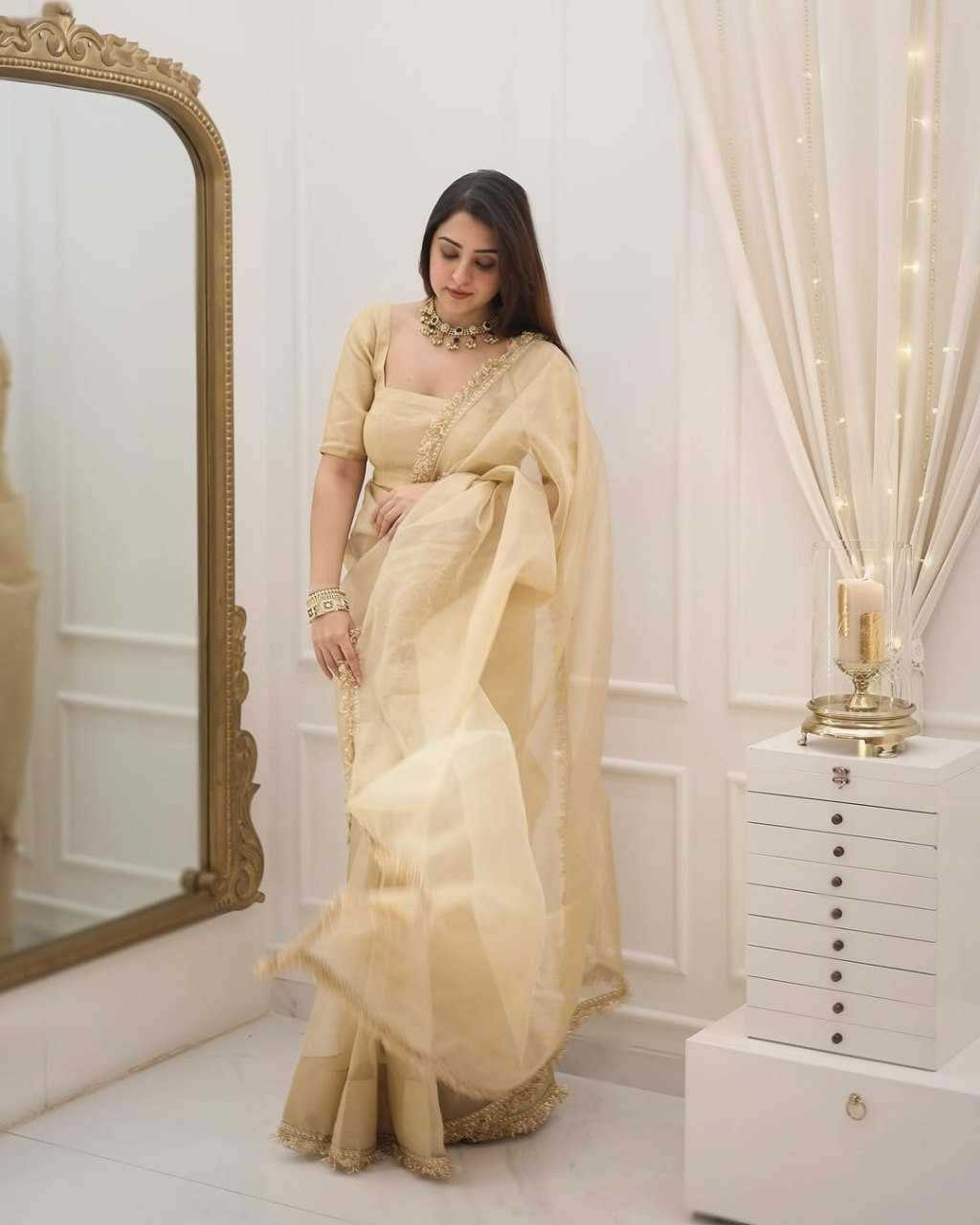 YNF Wholesale Chanderi Cotton Ready To Wear Sarees KESH606 372 | Surat Manufacturer