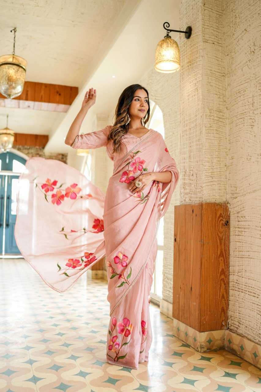 YNF Wholesale Georgette Ready To Wear Sarees KESH606 419 | Surat Manufacturer