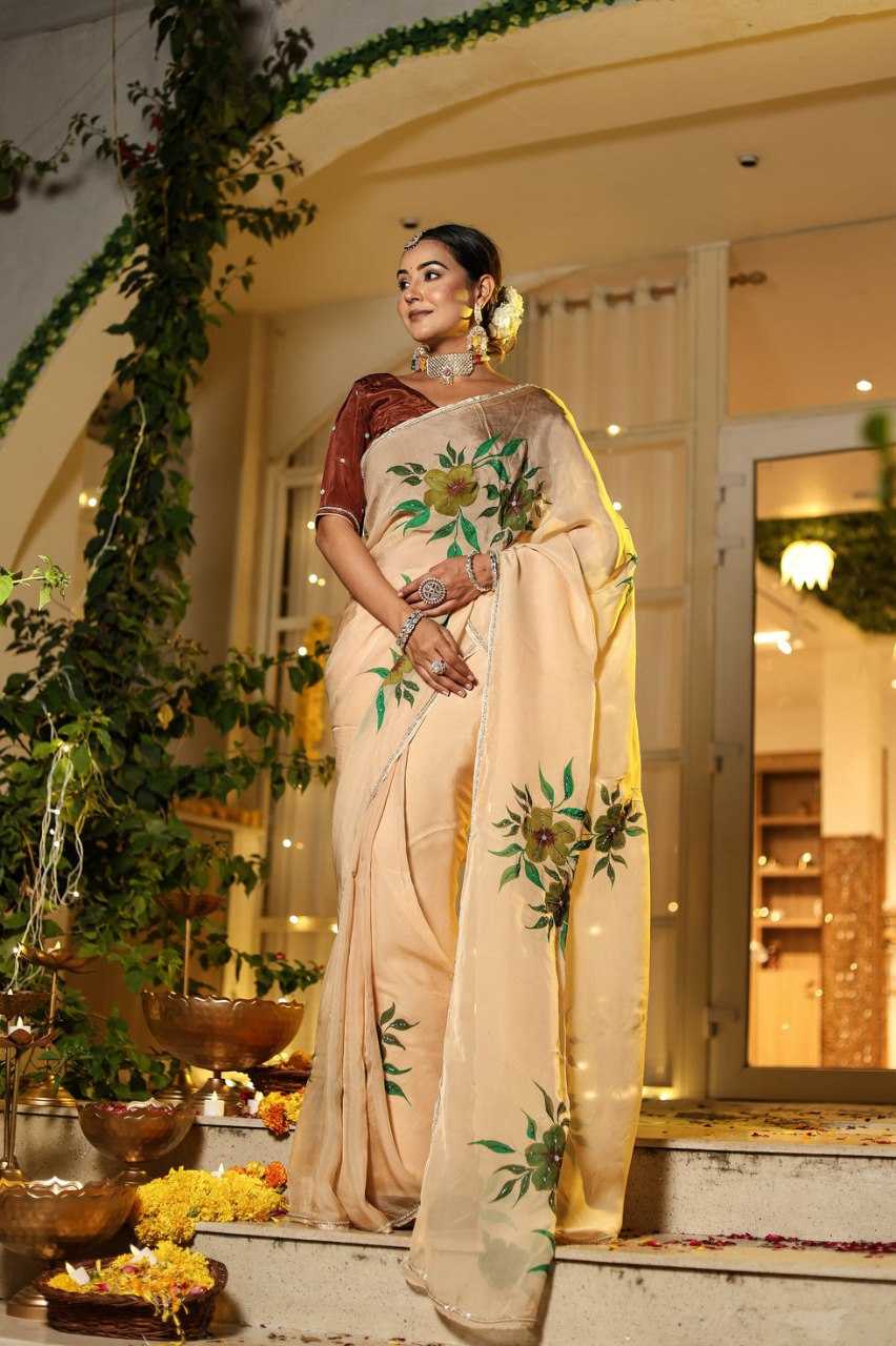 YNF Wholesale Georgette Ready To Wear Sarees KESH606 420 | Surat Manufacturer