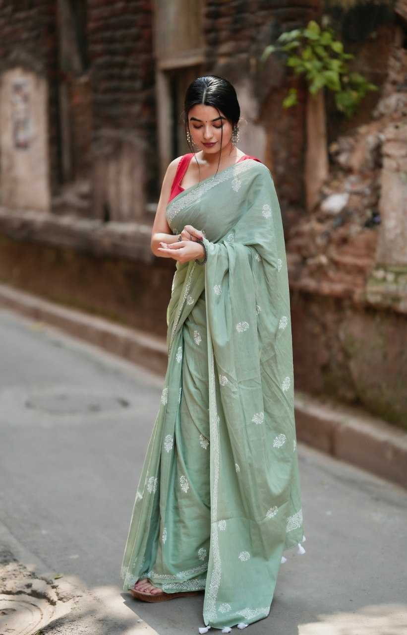 YNF Wholesale Cotton Ready To Wear Sarees KESH606 451 | Surat Manufacturer