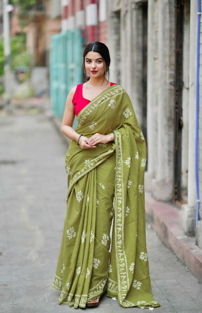 YNF Wholesale Cotton Ready To Wear Sarees KESH606 452 | Surat Manufacturer
