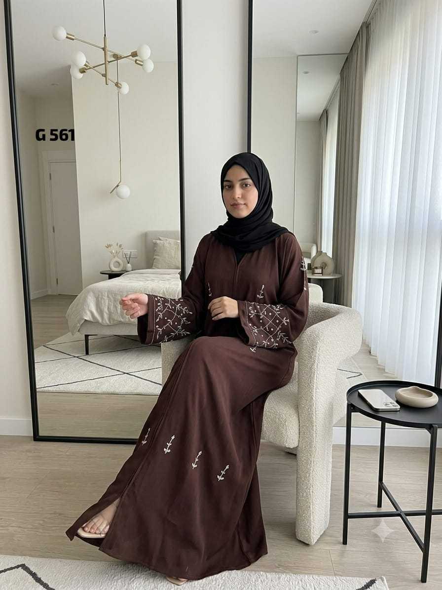 YNF Wholesale Fancy Abaya KESH611 561 | Surat Manufacturer