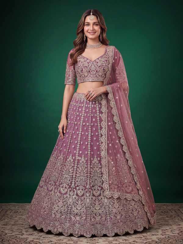 YNF Wholesale Soft Net Wedding Lehenga KESH638 6013 | Surat Manufacturer