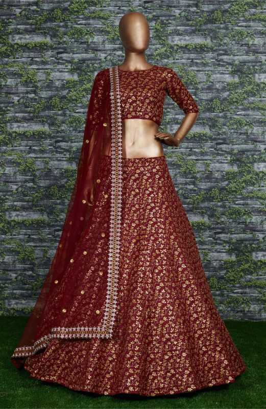 YNF Wholesale Silk Embroidered Lehenga KESH638 7015 | Surat Manufacturer