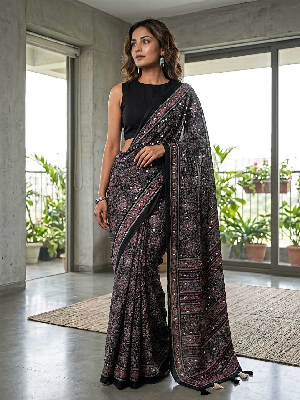 YNF Wholesale Crepe Ready To Wear Sarees KESH673 AAINA | Surat Manufacturer